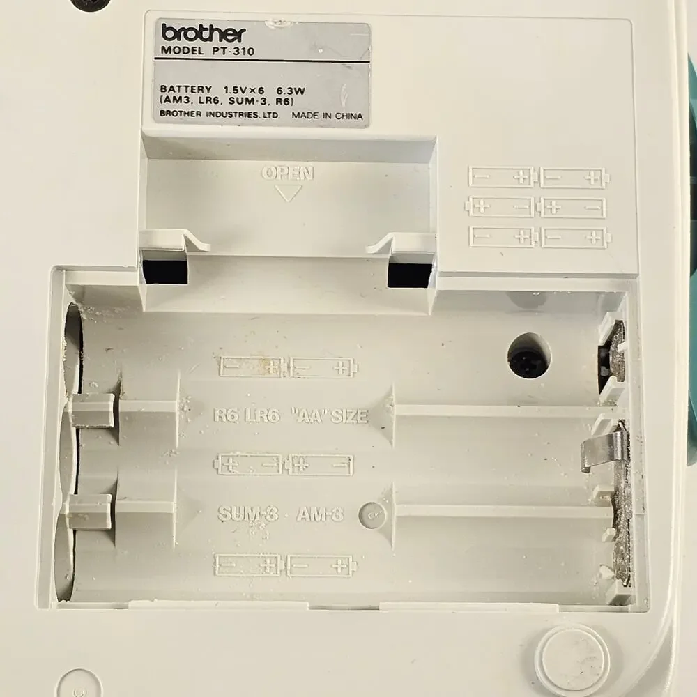 Brother P-Touch Extra PT-310 Electronic Label Maker Tested Working w/ Tape